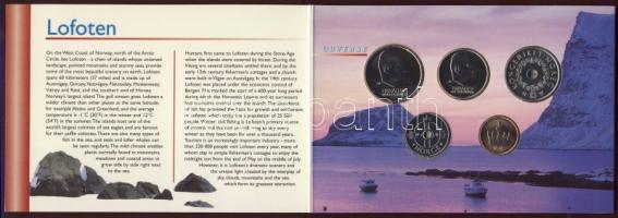 Norvégia 2000. 50ö-20Kr 5klf db, szettben T:BU