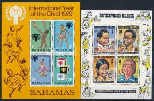International Children Year 1979-1981 28 diff stamps with sets + 3 diff blocks Nemzetközi Gyermekév ...