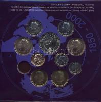 Belgium 2000. 50c-50Fr 10klf db, szettben, hiányos T:BU