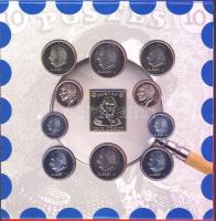 Belgium 1999. díszes szett benne 10klf db T:BU