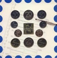 Belgium 1999. díszes szett benne 10klf db T:BU