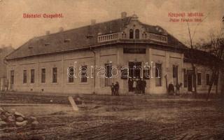 Budapest XXI. Csepel, Központi kávéház, Pichler Ferenc háza, kiadja Pichler Ferenc (r)