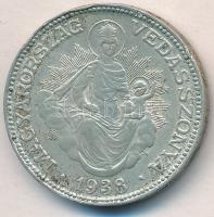 1938. 2P Ag "Madonna" T:2,2- ph.
Adamo P7