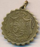 Nagy-Britannia 1830. Szent György-medál Br medál (35mm) T:2,2- Great Britain 1830. St. George medallion Br medallion (35mm) C:XF,VF
