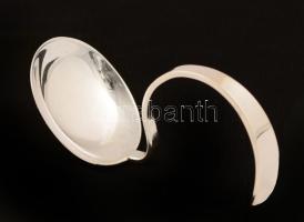 Ezüst(Ag) orvosságos kanál, jelzett, h: 5 cm, nettó: 10,5 g