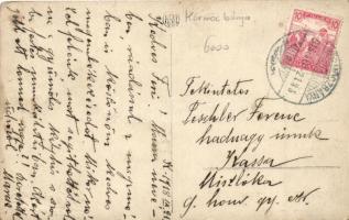 1918 Körmöcbánya, Kremnica; Villa park / garden, Ruzicska photo (EK)