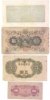 Japán 1917-44. 18db bankjegy T:I-,II,III,IV