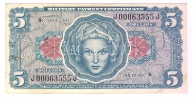 USA/katonai kiadás 1965. 5$ T:II