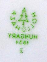 Hollóházi füles váza, matricás, jelzett, hibátlan, m:36 cm