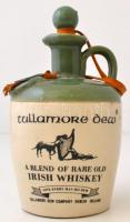 Ír whiskeys palack,  matricás fajansz, jelzett, apró csorbával, m:20 cm