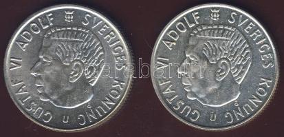 Svédország 1963,1965. 2Kr Ag T:1