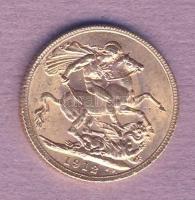 Nagy-Britannia 1912. 1Pf Au 7,9881g "V.György" T:2