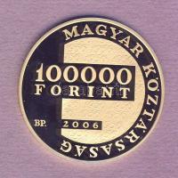 2006. 100.000Ft Au 20,946g "1956-os forradalom.." T:PP Díszdobozban, tanúsítvánnyal!