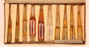 Yohistrin 10 ampulla, Chinoin gyár, eredeti dobozában