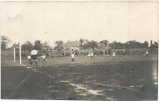 Budapest XVI. Rákosszentmihály, Sporttelep, labdarúgó mérkőzés, photo