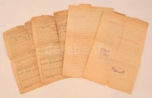 1944 Magyar Vöröskereszt Tudósító Irodája által kiadott dokumentum izraelita vallású személy eltűnéséről