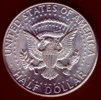 USA 1964. 1/2$ Ag "Kennedy" T:2