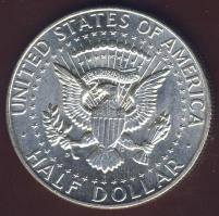 USA 1964. 1/2$ Ag "Kennedy" T:2