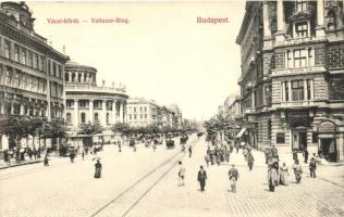 Budapest V. Váci körút, üzletek. 140-1910 Divald Károly