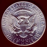 USA 1964. 1/2$ Ag "Kennedy" T:2