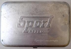 Sport Presso retró kávéfőzőkészlet(Lemezárugyár), kétszemélyes, 14x9x6 cm