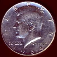 USA 1964. 1/2$ Ag "Kennedy" T:2