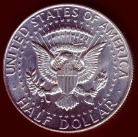 USA 1964. 1/2$ Ag "Kennedy" T:2