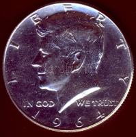 USA 1964. 1/2$ Ag "Kennedy" T:2