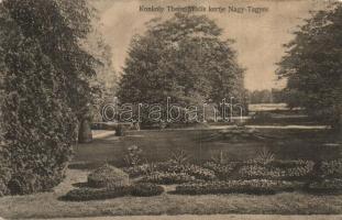 Környe, Nagytagyospuszta; Konkoly Thege kastély kert (Rb)