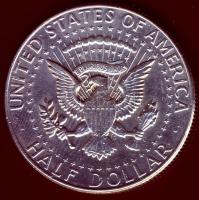 USA 1964. 1/2$ Ag "Kennedy" T:2