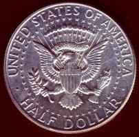 USA 1964. 1/2$ Ag "Kennedy" T:2