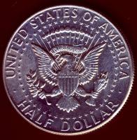 USA 1964. 1/2$ Ag "Kennedy" T:2