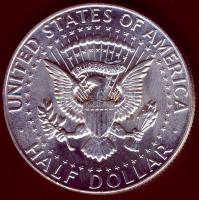 USA 1964. 1/2$ Ag "Kennedy" T:2