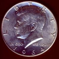 USA 1964. 1/2$ Ag "Kennedy" T:2