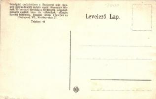 Felsőgöd, Duna úti részlet, hátoldalán felsőgödi családotthon reklám (EK)