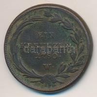 Ausztria 1780W 1kr Cu "Mária Terézia" T:2 Austria 1780W 1 Kreuzer Cu "Maria Theresia&...