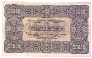 1923. 25.000K "Orell Füssli" T:II-/III+