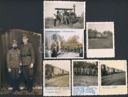 1940 Mozgalmas katonai fotók, részben feliratozottak, nevesítettek a magyar hadsereg keleti tevékenységével