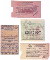 4db klf utalvány az 1940-es évektől