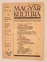 1936 a Magyar kultúra 23. évf. 8. száma (ápr. 20.), benne Szekfű Gyula és mások érdekes írásaival