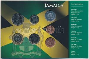Jamaica 1991-2006. 1c-20$ (7xklf) fémpénz szettben, papírtokban T:1,2
Jamaica 1991-2006. 1 Cent - 2...