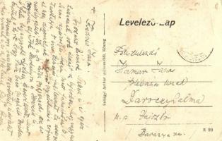 Újpetre, Rácpetre; Hangya, jegyzői lakás;Szilágyi Arthur műterméből (Rb)