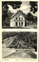 Tiszaborkút, Kvasy; vasútállomás, Fekete és Fehér Tisza összefolyása / railway station, river