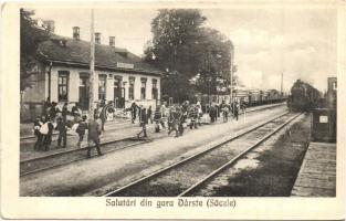 Derestye, Darste; vasútállomás / railway station