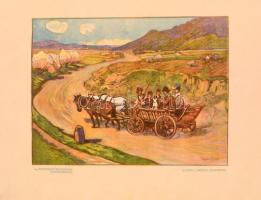 Az Ujság Albuma az 1906. évre ajándékul előfizetőinknek. Mikszáth Kálmán, Szilágyi Géza, Kozma Andor...