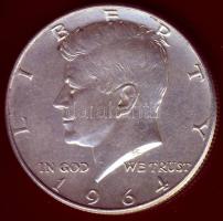 USA 1964. 1/2$ Ag "Kennedy" T:2