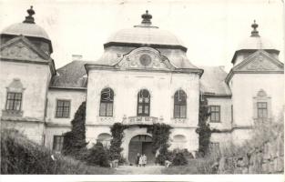 Gács, Halic; Kastély / castle, photo (vágott / cut)