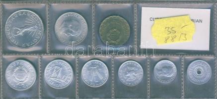 1974. 2f-10Ft 9klf db, szettben T:1