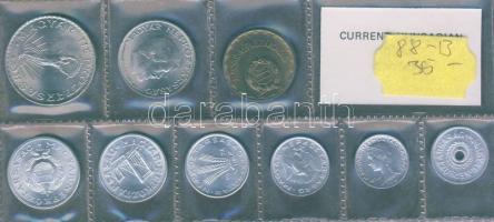 1974. 2f-10Ft 9klf db, szettben T:1