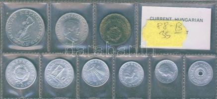 1974. 2f-10Ft 9klf db, szettben T:1